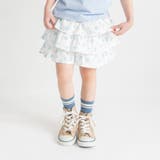 アイボリー | フリルスカート風ショートパンツ | ブランシェス