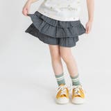 チャコールグレー | フリルスカート風ショートパンツ | ブランシェス