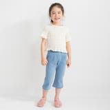 カットツイルクロップドパンツ | ブランシェス | 詳細画像4 