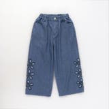【WEB限定】お花カットモチーフデニムパンツ | ブランシェス | 詳細画像14 
