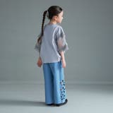 【WEB限定】お花カットモチーフデニムパンツ | ブランシェス | 詳細画像6 