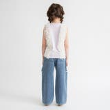 カットアウトデニムパンツ | ブランシェス | 詳細画像5 