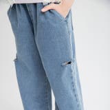カットアウトデニムパンツ | ブランシェス | 詳細画像7 