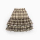 チェックチュールフリルティアードスカート | ブランシェス | 詳細画像11 