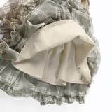 チェックチュールフリルティアードスカート | ブランシェス | 詳細画像9 