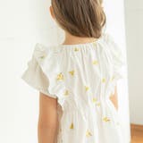 【おそろい】花刺しゅうワンピース キッズ 女の子 | ブランシェス | 詳細画像10