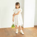 【おそろい】花刺しゅうワンピース キッズ 女の子 | ブランシェス | 詳細画像4