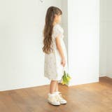【おそろい】花刺しゅうワンピース キッズ 女の子 | ブランシェス | 詳細画像6