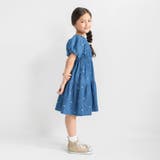 【おそろい】ハート刺しゅうデニムワンピース | ブランシェス | 詳細画像15 