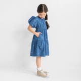 【おそろい】ハート刺しゅうデニムワンピース | ブランシェス | 詳細画像16 