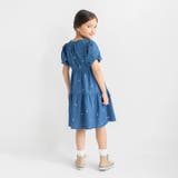 【おそろい】ハート刺しゅうデニムワンピース | ブランシェス | 詳細画像17 