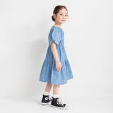 【おそろい】ハート刺しゅうデニムワンピース | ブランシェス | 詳細画像5 