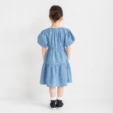 【おそろい】ハート刺しゅうデニムワンピース | ブランシェス | 詳細画像6 