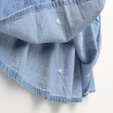 【おそろい】ハート刺しゅうデニムワンピース | ブランシェス | 詳細画像9 