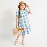 【おそろい】ブロックチェックワンピース | ブランシェス | 詳細画像4 