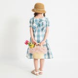 ブルー | 【おそろい】ブロックチェックワンピース | ブランシェス