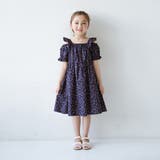 【おそろい】小花柄フリル肩あきワンピース | ブランシェス | 詳細画像13 