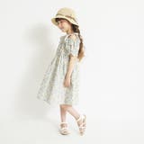 【おそろい】小花柄フリル肩あきワンピース | ブランシェス | 詳細画像5 