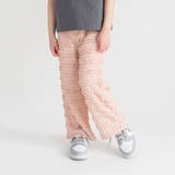 ピンク | カットジャガードパンツ | ブランシェス