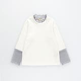 ラメチュール切替長袖Tシャツ 150cm ジュニア インナー | ブランシェス | 詳細画像2
