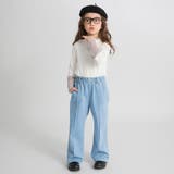 ラメチュール切替長袖Tシャツ 150cm ジュニア インナー | ブランシェス | 詳細画像4