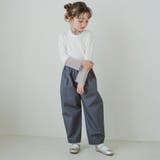 ラメチュール切替長袖Tシャツ 150cm ジュニア インナー | ブランシェス | 詳細画像7
