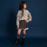 【WEB限定】チュール切替長袖Tシャツ 150cm リンクコーデ | ブランシェス | 詳細画像11