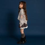 【WEB限定】チュール切替長袖Tシャツ 150cm リンクコーデ | ブランシェス | 詳細画像12