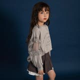 【WEB限定】チュール切替長袖Tシャツ 150cm リンクコーデ | ブランシェス | 詳細画像14