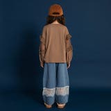 【WEB限定】チュール切替長袖Tシャツ 150cm リンクコーデ | ブランシェス | 詳細画像29