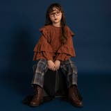【WEB限定】チェックワイドパンツ 150cm リンクコーデ | ブランシェス | 詳細画像6 