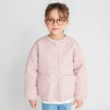 ピンク | 【マシンウォッシャブル】キルティングジャケット 150cm ハート | ブランシェス