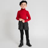 リブニット 長袖Tシャツ ロンT 150cm 女の子 秋物 冬物 インナー | ブランシェス | 詳細画像14 