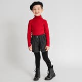 リブニット 長袖Tシャツ ロンT 150cm 女の子 秋物 冬物 インナー | ブランシェス | 詳細画像16 