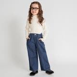 リブニット 長袖Tシャツ ロンT 150cm 女の子 秋物 冬物 インナー | ブランシェス | 詳細画像3 
