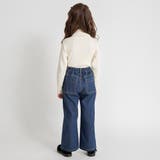 リブニット 長袖Tシャツ ロンT 150cm 女の子 秋物 冬物 インナー | ブランシェス | 詳細画像6 