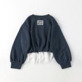 レースドッキングトレーナー 150cm 裏毛 女の子 ガールズ | ブランシェス | 詳細画像18