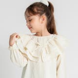 チェック柄フリルブラウス 150cm 女の子 | ブランシェス | 詳細画像7