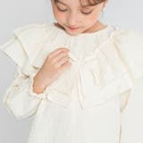 チェック柄フリルブラウス 150cm 女の子 | ブランシェス | 詳細画像8