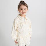 アイボリー | 襟付き裏毛ジャケット 150cm 女の子 | ブランシェス