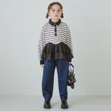ポロシャツ切り替えチュニック 女の子 トップス ロンT 秋 | ブランシェス | 詳細画像14 