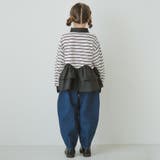 ポロシャツ切り替えチュニック 女の子 トップス ロンT 秋 | ブランシェス | 詳細画像17 