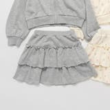 裏毛フリルスカート 150cm セットアップ対応 スウェット 女の子 | ブランシェス | 詳細画像13 