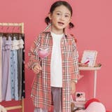 チェック柄シャツワンピース 150cm 女の子 カジュアル 重ね着 | ブランシェス | 詳細画像2 