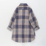 チェック柄シャツワンピース 150cm 女の子 カジュアル 重ね着 | ブランシェス | 詳細画像9 