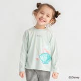 ライトグリーン | 【DisneyCollection ディズニーコレクション】ポシェット風長袖Tシ… | ブランシェス
