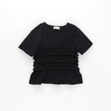 【b.+A】金子綾/シャーリング半袖Ｔシャツ | ブランシェス | 詳細画像12 