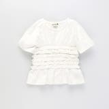 【b.+A】金子綾/シャーリング半袖Ｔシャツ | ブランシェス | 詳細画像2 