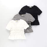 【b.+A】金子綾/シャーリング半袖Ｔシャツ | ブランシェス | 詳細画像7 