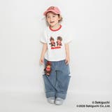 【モンチッチ】リンガー半袖Tシャツ | ブランシェス | 詳細画像3 